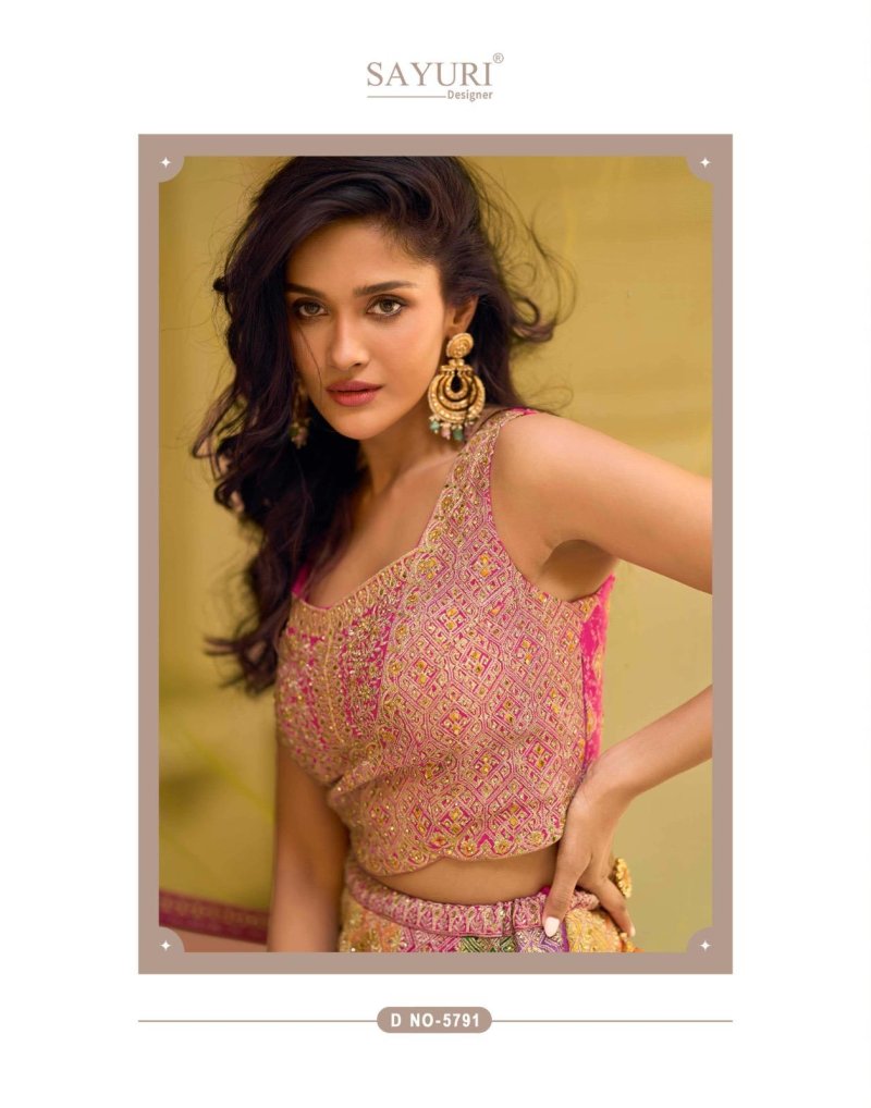 Muskan By Sayuri Chinon Silk Indo Western